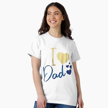 Discover Fathers Blueys Dad Mum Classic Classic T-Shirt