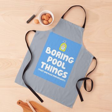 Discover Boring Pool Things Apron