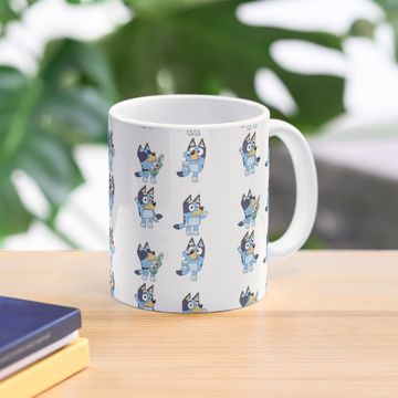 Discover BlueyDad Characters, Bandit Heeler Set Coffee Mug