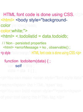 Customize