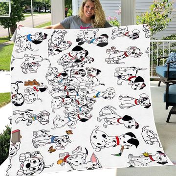 Discover 101 Dalmatians Throw Blanket