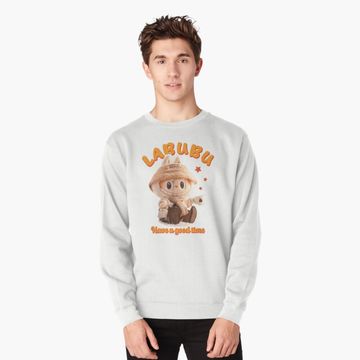 Discover Cute Classic P.o.s.e FUNNY Labubu Pullover Sweatshirt