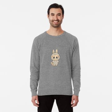 Discover Soymilk Labubu Lightweight Sweatshirt