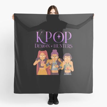 Discover Kpop Demon Hunters Scarf, Gift For Birthday