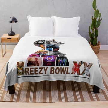 Discover Chris Brown Breezy Bowl XX Fleece Blanket