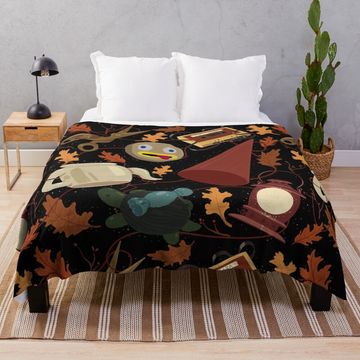 Discover Over the Garden Wall Pattern Throw Blanket