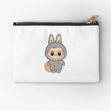 Discover Sesame Bean Labubu Zipper Pouch, Cute Bags Gift, Gift for Fan