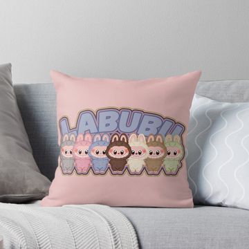 Discover Labubu series 1 v5 Pillow, Cute Labubu Pillows Gift, Gift for Fan