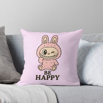 Discover Labubu lychee berry Pillow, Cute Labubu Pillows Gift, Gift for Fan