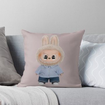 Discover Labubu Pillow, Cute Labubu Pillows Gift, Gift for Fan