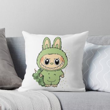 Discover Green Grape Labubu Pillow, Cute Labubu Pillows Gift, Gift for Fan