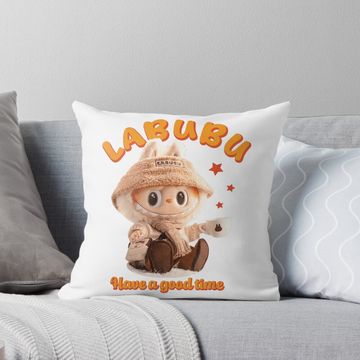 Discover Cute Classic P.o.s.e FUNNY Labubu Pillow, Cute Labubu Pillows Gift, Gift for Fan