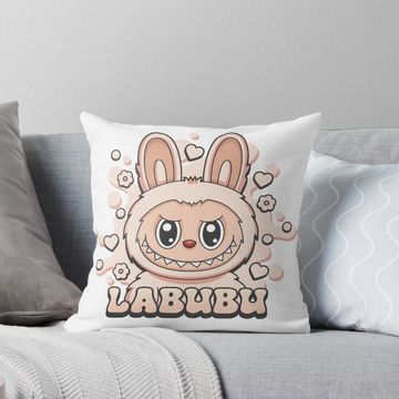 Discover Labubu Soymilk Pillow, Cute Labubu Pillows Gift, Gift for Fan