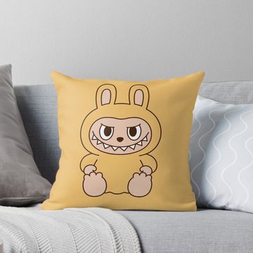 Discover Labubu Baba Cute Character Pillow, Cute Labubu Pillows Gift, Gift for Fan