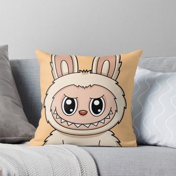 Discover Labubu Soymilk Cute Character Pillow, Cute Labubu Pillows Gift, Gift for Fan