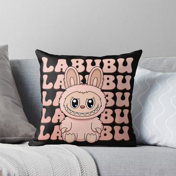 Discover Labubu Lychee Berry Pillow, Cute Labubu Pillows Gift, Gift for Fan
