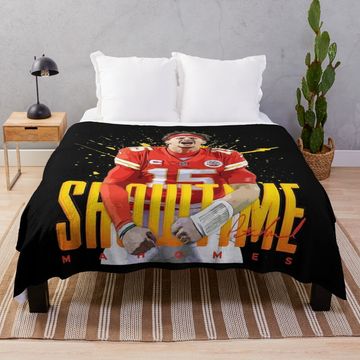 Discover Patrick Mahomes Throw Blanket, Gift for Fan