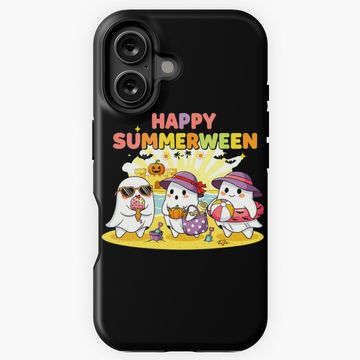 Discover Happy Summer Ween, Halloween Costume iPhone Case