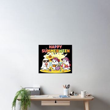 Discover Happy Summer Ween, Halloween Costume Poster