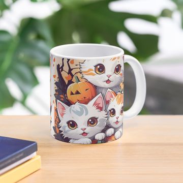 Discover Halloween Cat Cute Coffee Mug
