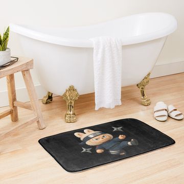 Discover Labubu Narutoo Costume Bath Mat, For Bathroom, For Kitchen