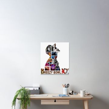 Discover Breezy Bowl XX Poster - Music Art Print Wall Decor