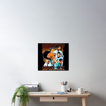 Discover Chris Brown Tour Poster - Music Concert Wall Art Print