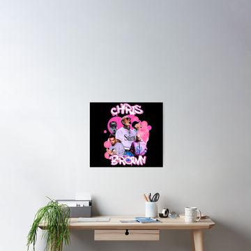 Discover Chris Brown Concert Poster - Tour Music Wall Art Decor