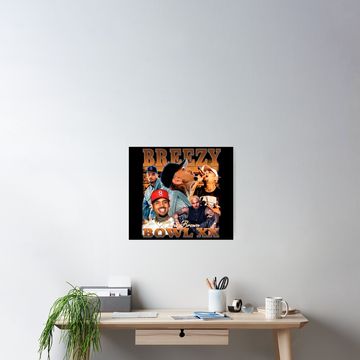 Discover Chris Brown Poster - Tour Concert Wall Art Print Decor