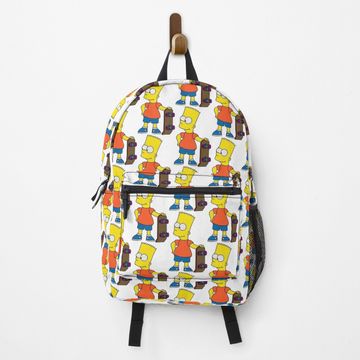Discover bart simpson Backpack, Gift for Fan, Funny backpack