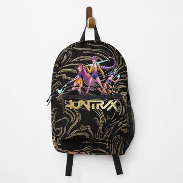 Discover Huntrix gathered painting demon hunters golden flow Backpack, Back to School Fan Gift