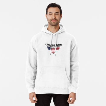 Discover Charlie Kirk a true patriot  Pullover Hoodie
