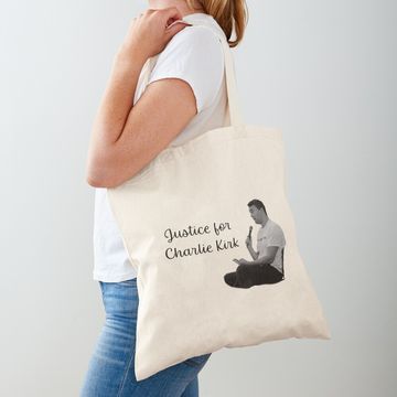 Discover Justice for charlie Kirk - charlie kirk  Tote Bag