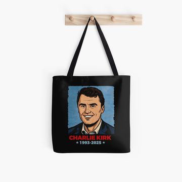 Discover CHARLIE KIRK Tote Bag