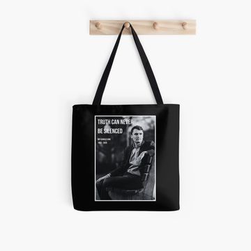 Discover Charlie Kirk - Truth can never be silenced Tote Bag