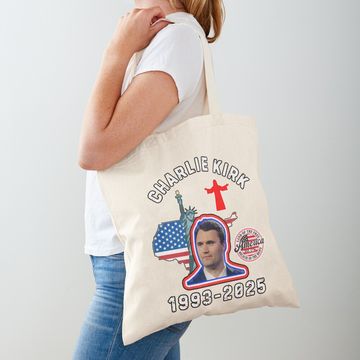 Discover Rest In Peace Charlie Kirk  Tote Bag