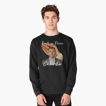 Discover Rest in Peace Charlie Kirk Pullover Sweatshirt