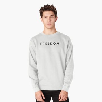 Discover Charlie Kirk RIP Freedom  Pullover Sweatshirt