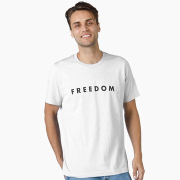 Discover Charlie Kirk RIP Freedom  Essential T-Shirt