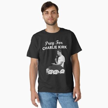 Discover Pray For Charlie Kirk Rest In Peace Support Tribute Classic T-Shirt