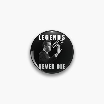 Discover Legends Never Die Charlie Kirk Signature Pin