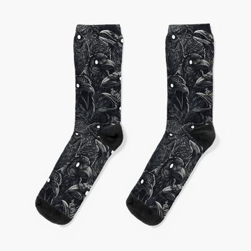 Discover Raven Socks