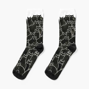Discover Suspicious Cats Socks
