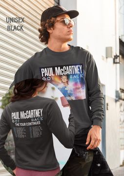 Discover P mccartney Got Back Tour Long Sleeve T-Shirt
