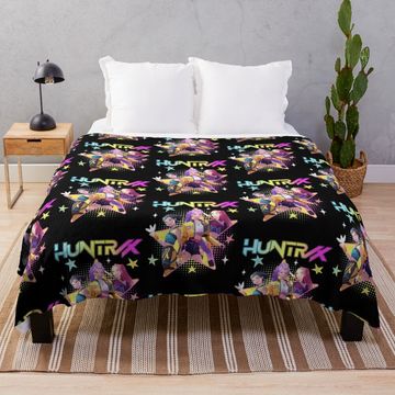 Discover Huntrix Kpop Demon Hunters  Fleece Blanket
