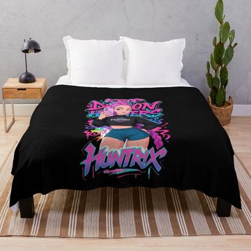 Discover Pink Haired Kpop Idol Fleece Blanket