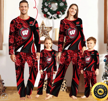 Discover Wisconsins Badge Pajamas Flower For Sport Family