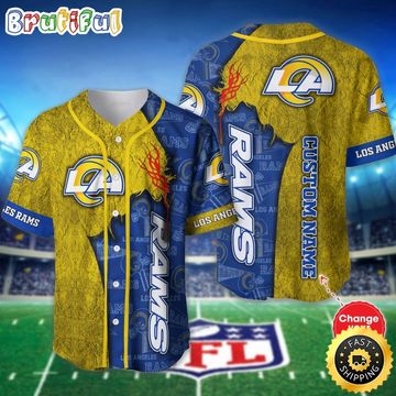 Discover Los Angeles Rams Baseball Jersey