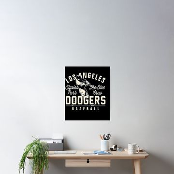 Discover Baseball | Los Angeles Dodgers Poster