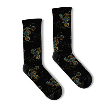 Discover Dirt Bike Motocross Socks